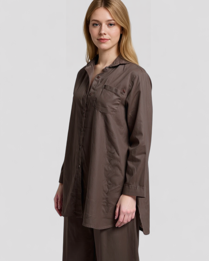 Gaile | Kvinders Elegant Linned Sæt - - Tøj sæt - {{ product_tags }