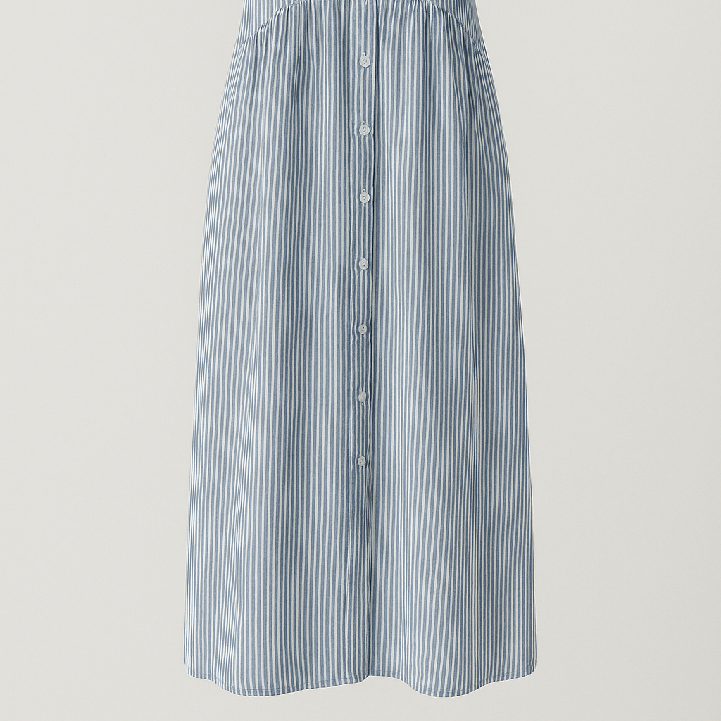 Ladies' Elegant Midi Dress with Pockets