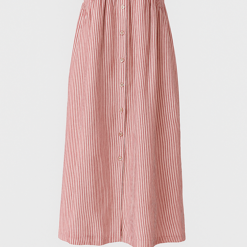 Ladies' Elegant Midi Dress with Pockets
