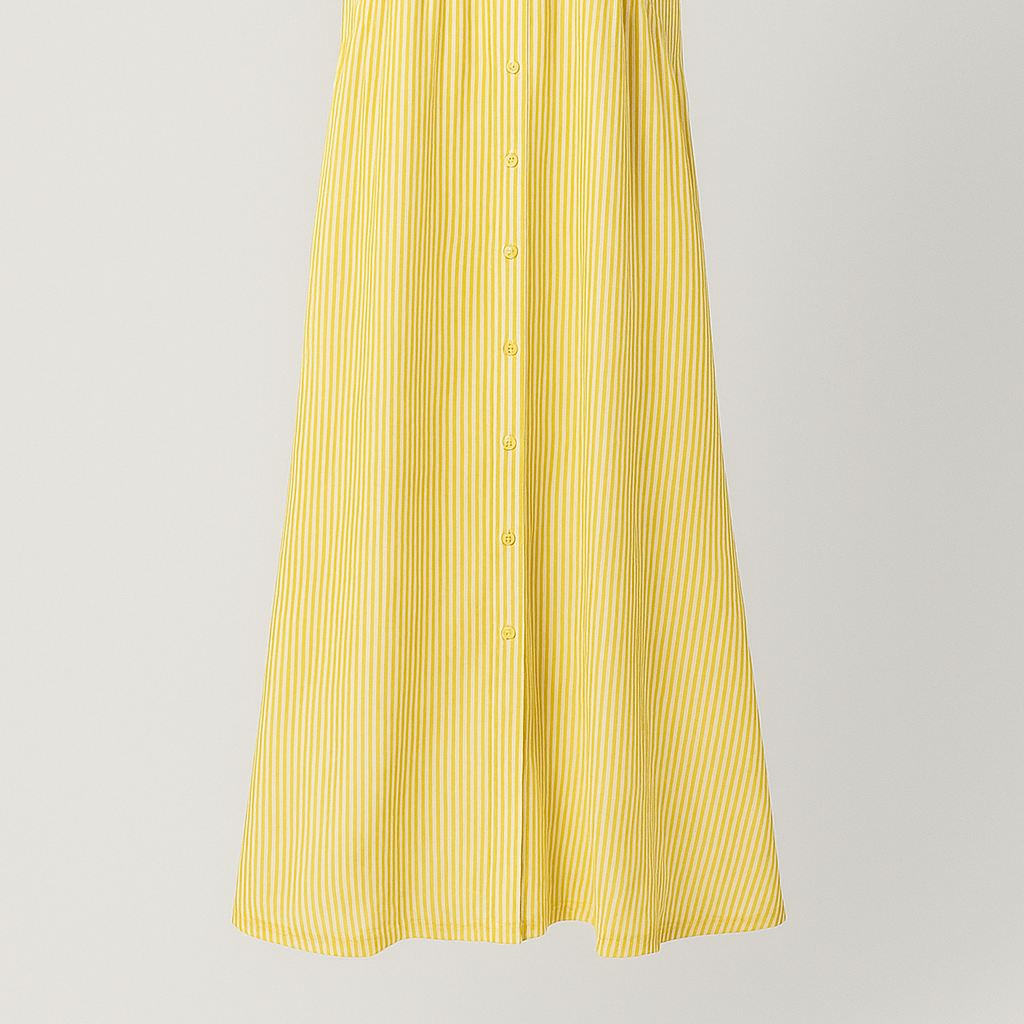 Ladies' Elegant Midi Dress with Pockets