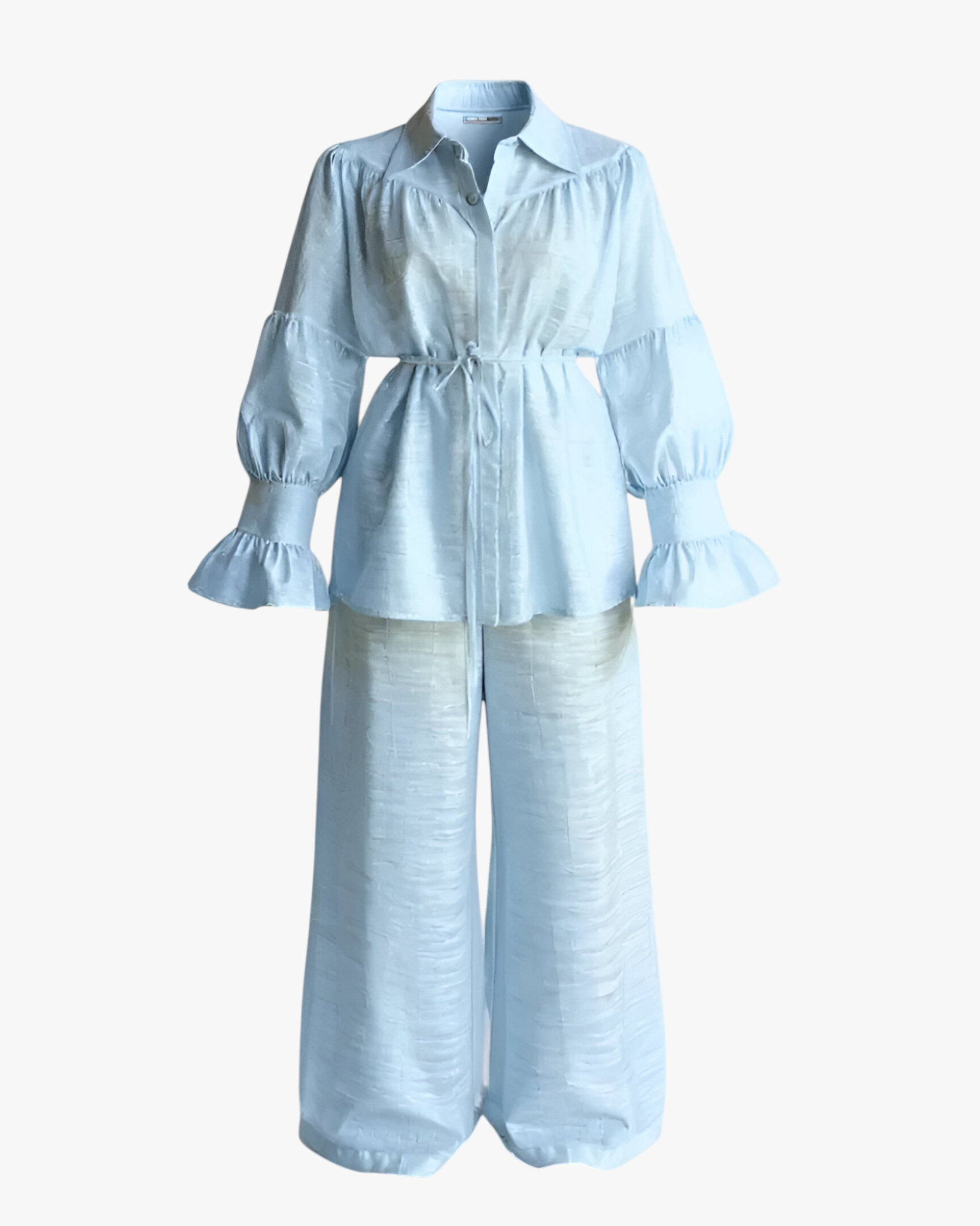 Allura | Kvinders Elegant Polyester Sæt - Blå - Kvinders tøj - {{ product_tags }