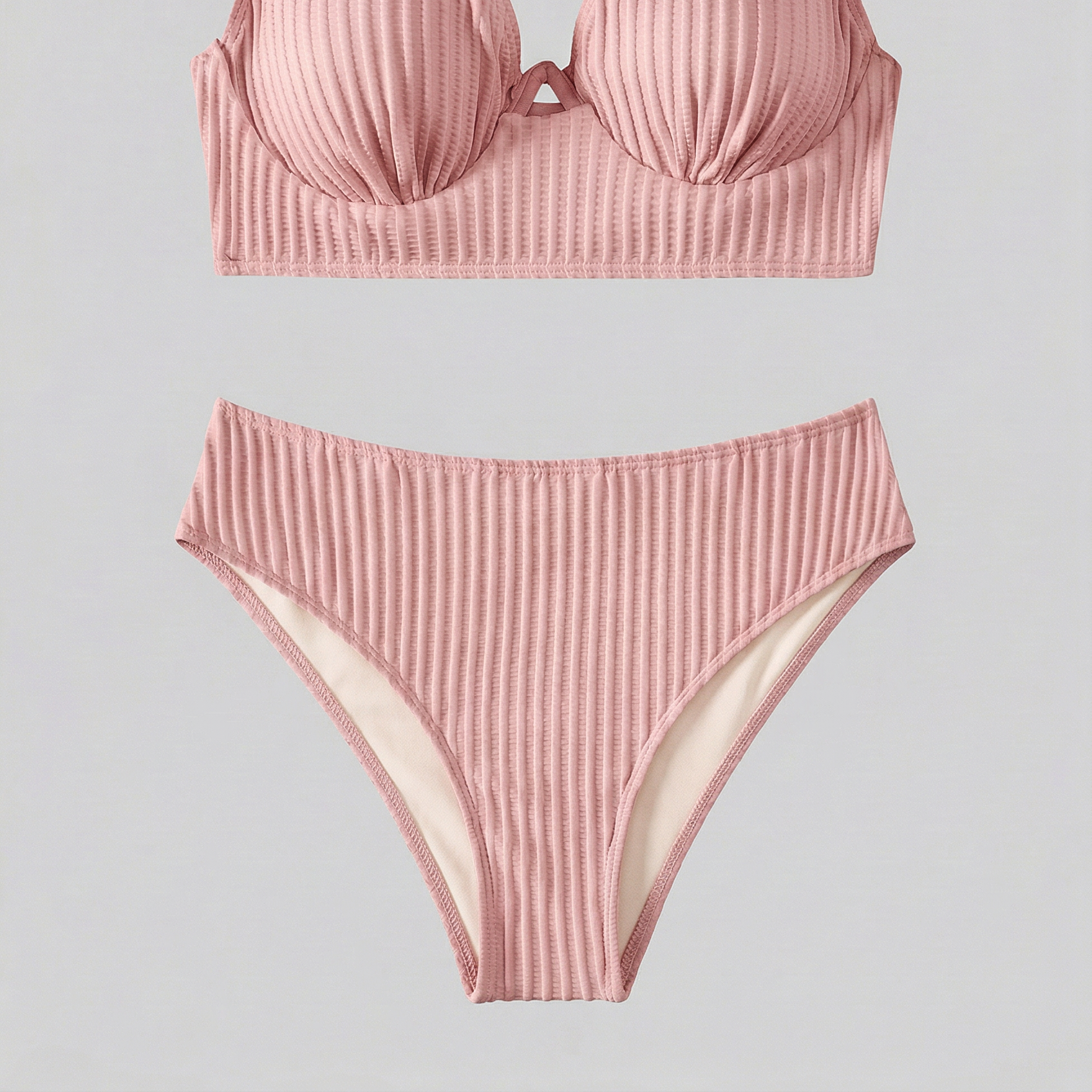 Women's Flattering High-Waisted Bikini Set