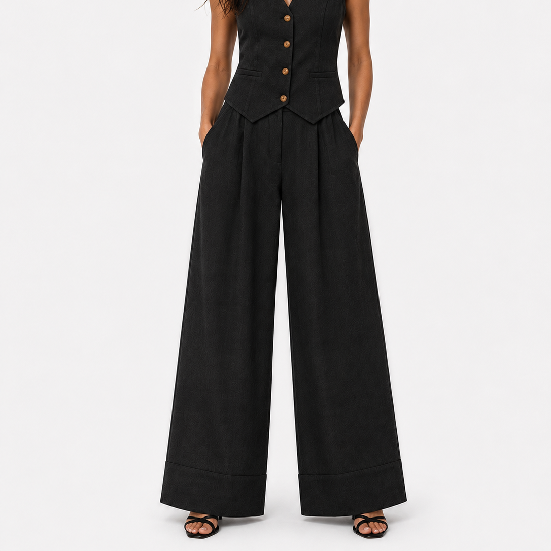 Lina | Sleeveless vest (with free coordinated pants)
