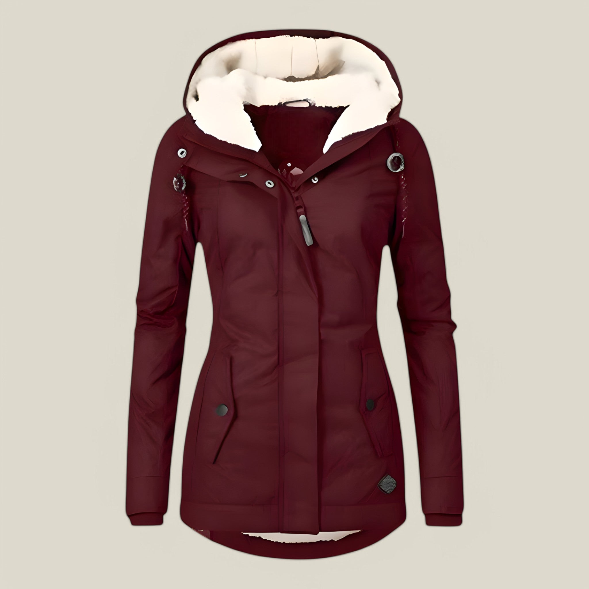 Freya | Veste d'hiver mi-longue - Mode et chaleur