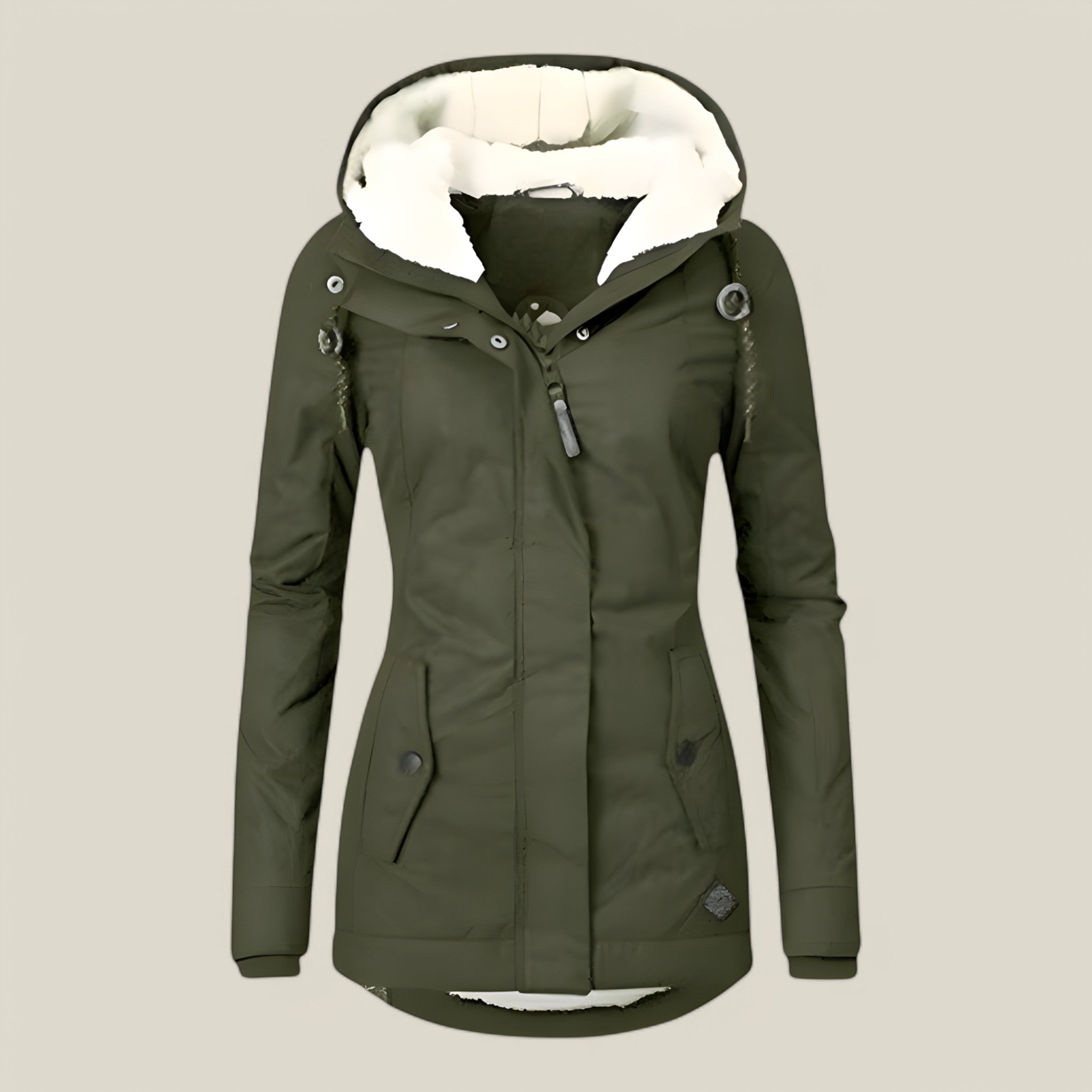 Freya | Veste d'hiver mi-longue - Mode et chaleur