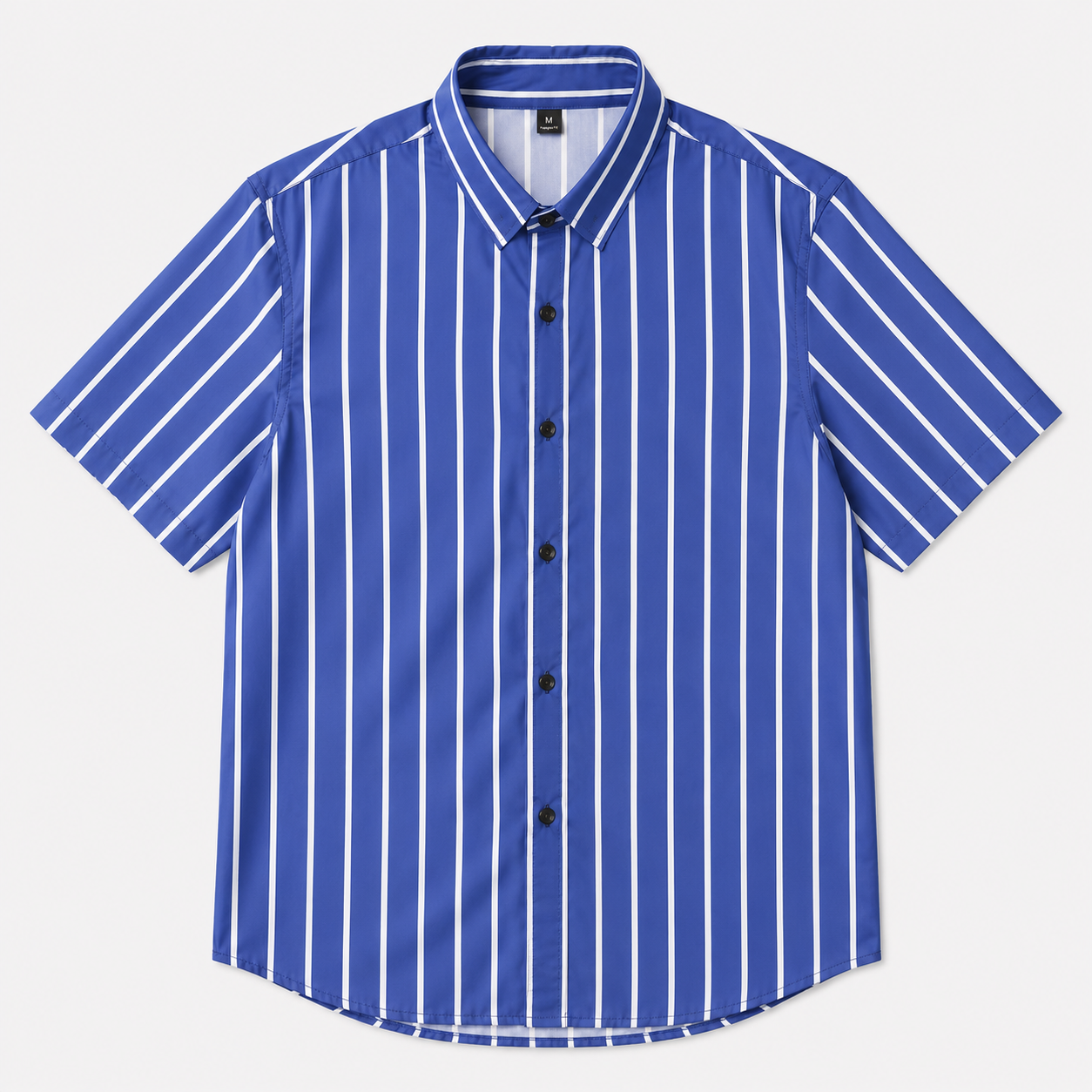 Men's Classic Striped Button-Up Shirt
