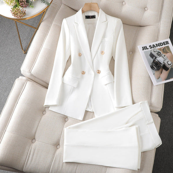 Chic 2-Piece Women's Formal Set for Work