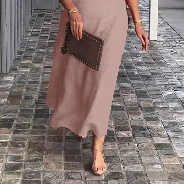 Amelie™ Timeless Puff-Sleeve Dress - Effortless Elegance for Any Occasion