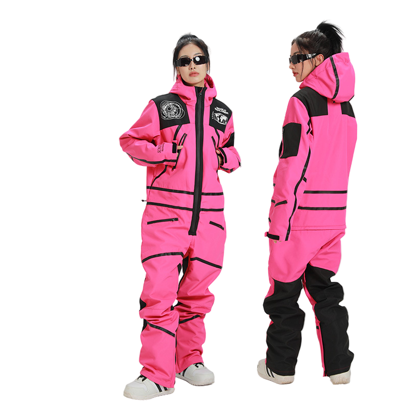 Women's Chic One-Piece Ski Suit for Winter Weather