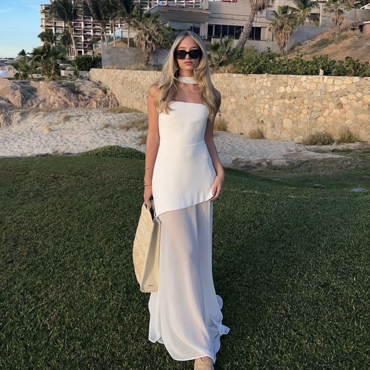 Women's Persia Edge & Flow Strapless Maxi Dress — Effortless Flow,