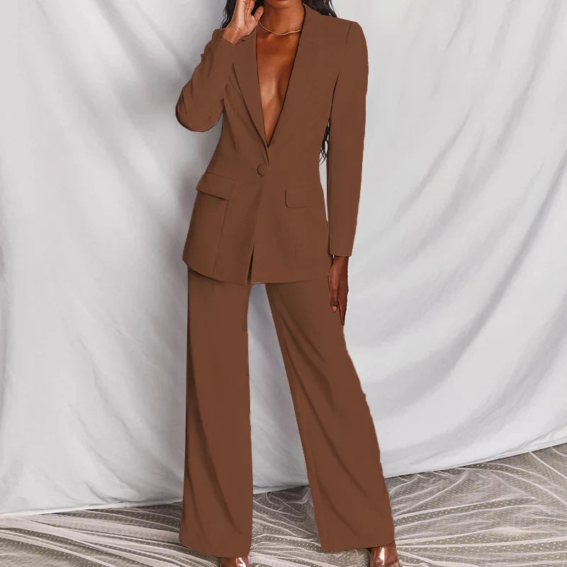 Chic Women's Two-Piece Formal Set