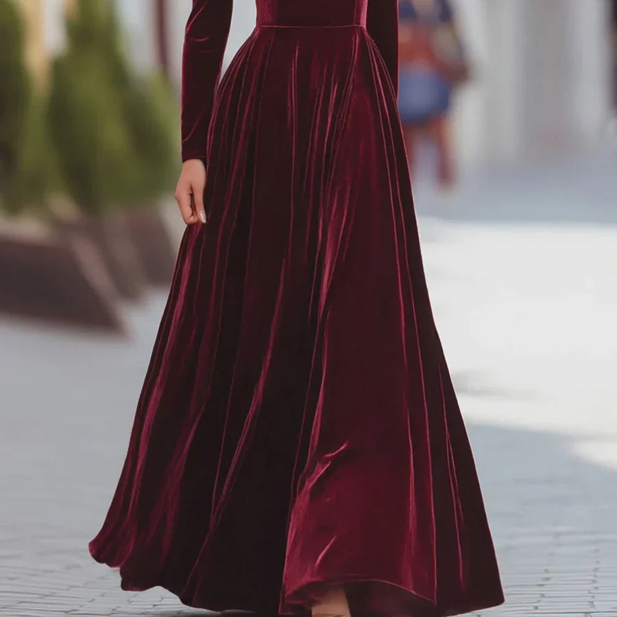 Terrie™ Luxurious Velvet Dress