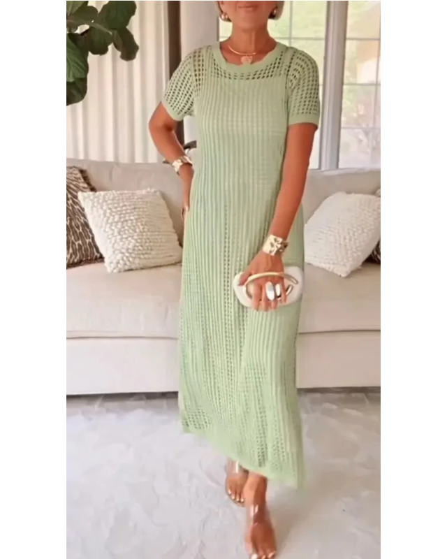 Bethany™ Cut-Out Long Maxi Dress with Free Inner Dress