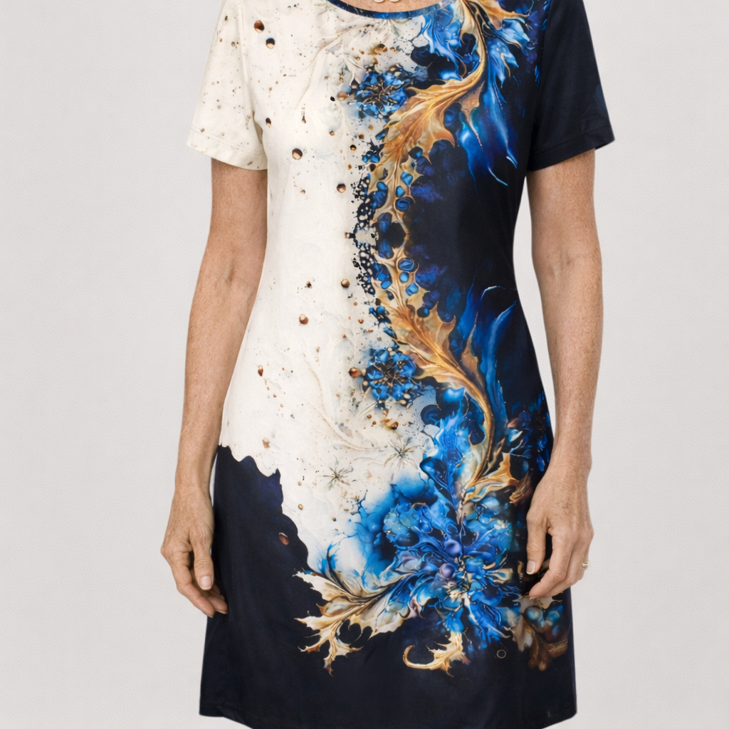 Women's Flattering Lightweight A-Line Summer Dress