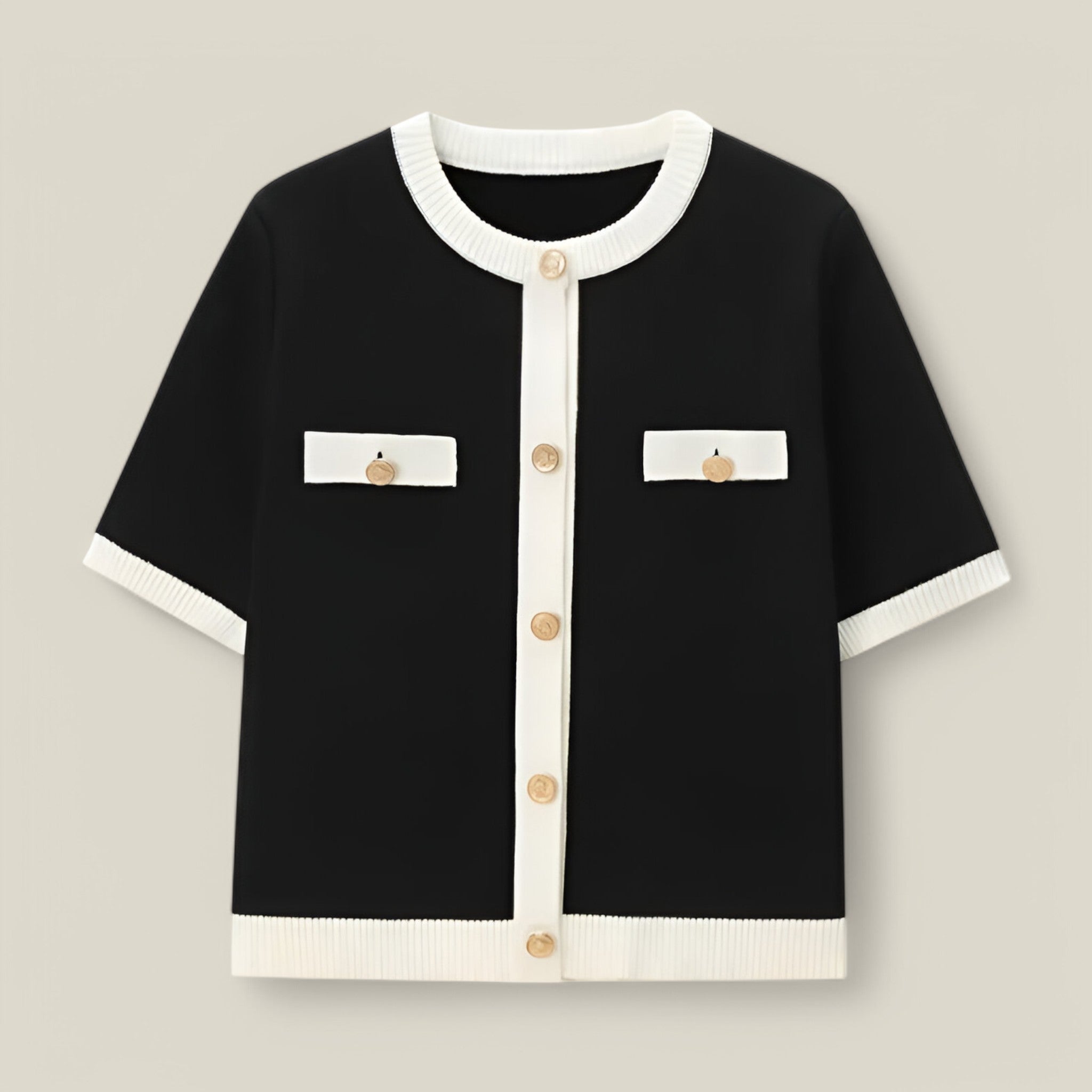 Eva | Top à manches courtes - Tendance et confort