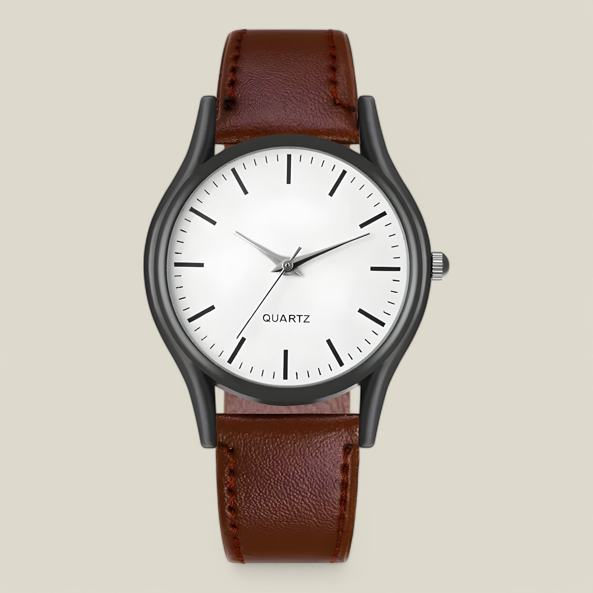 Jayme | Montre à Quartz en Cuir