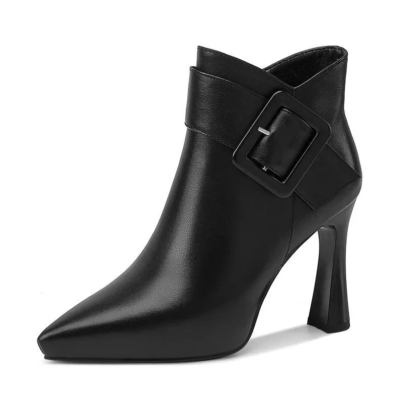 Clarice Buckle Ankle Boot