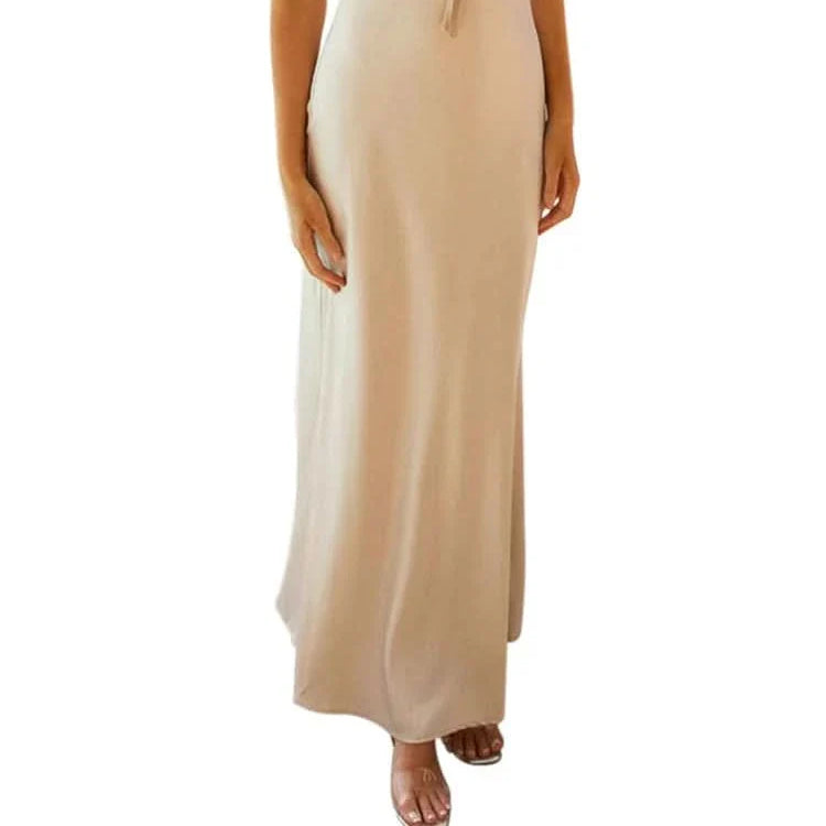 Women's Elegant Strap-Tie Front Dress