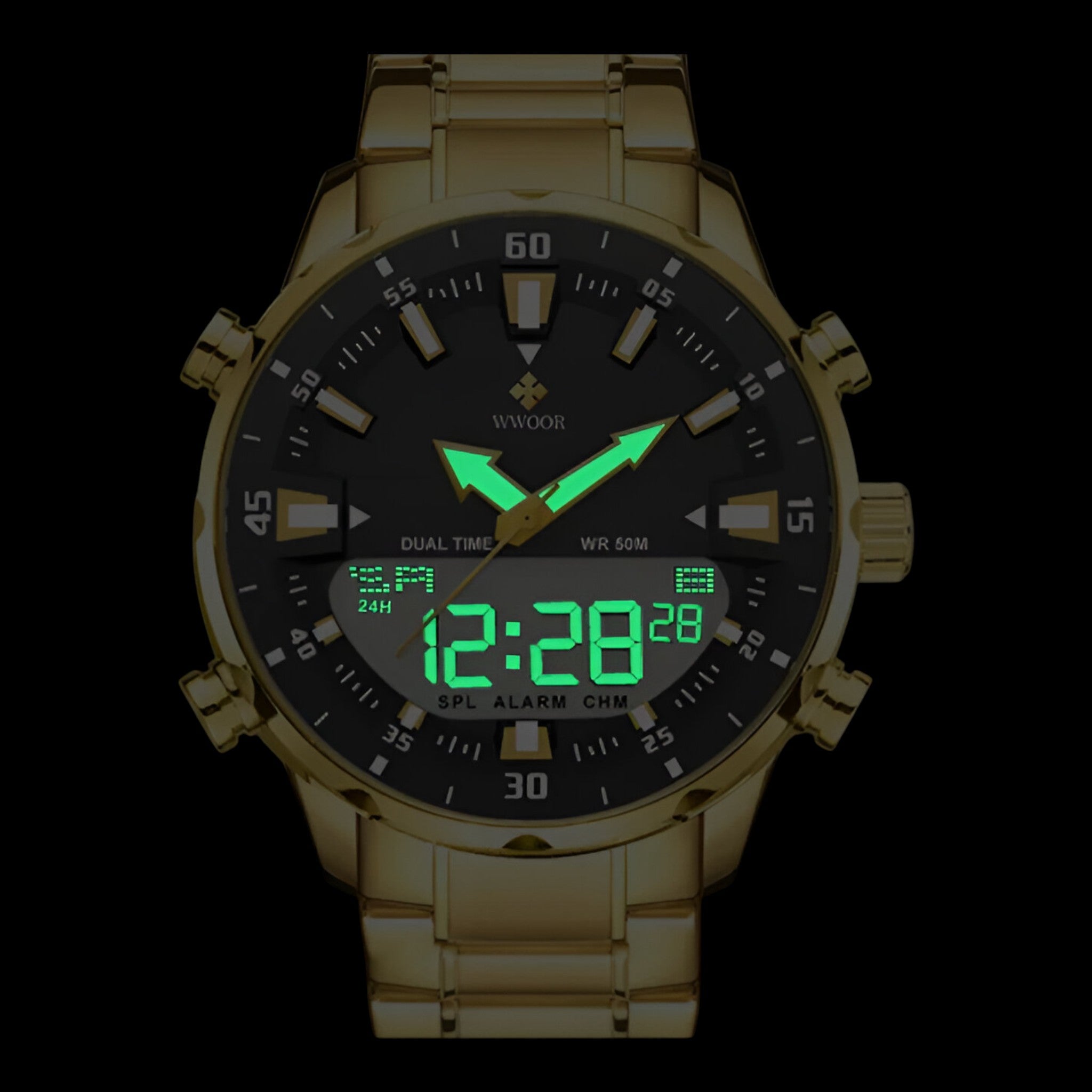 Thomas | Montre-bracelet en acier à quartz