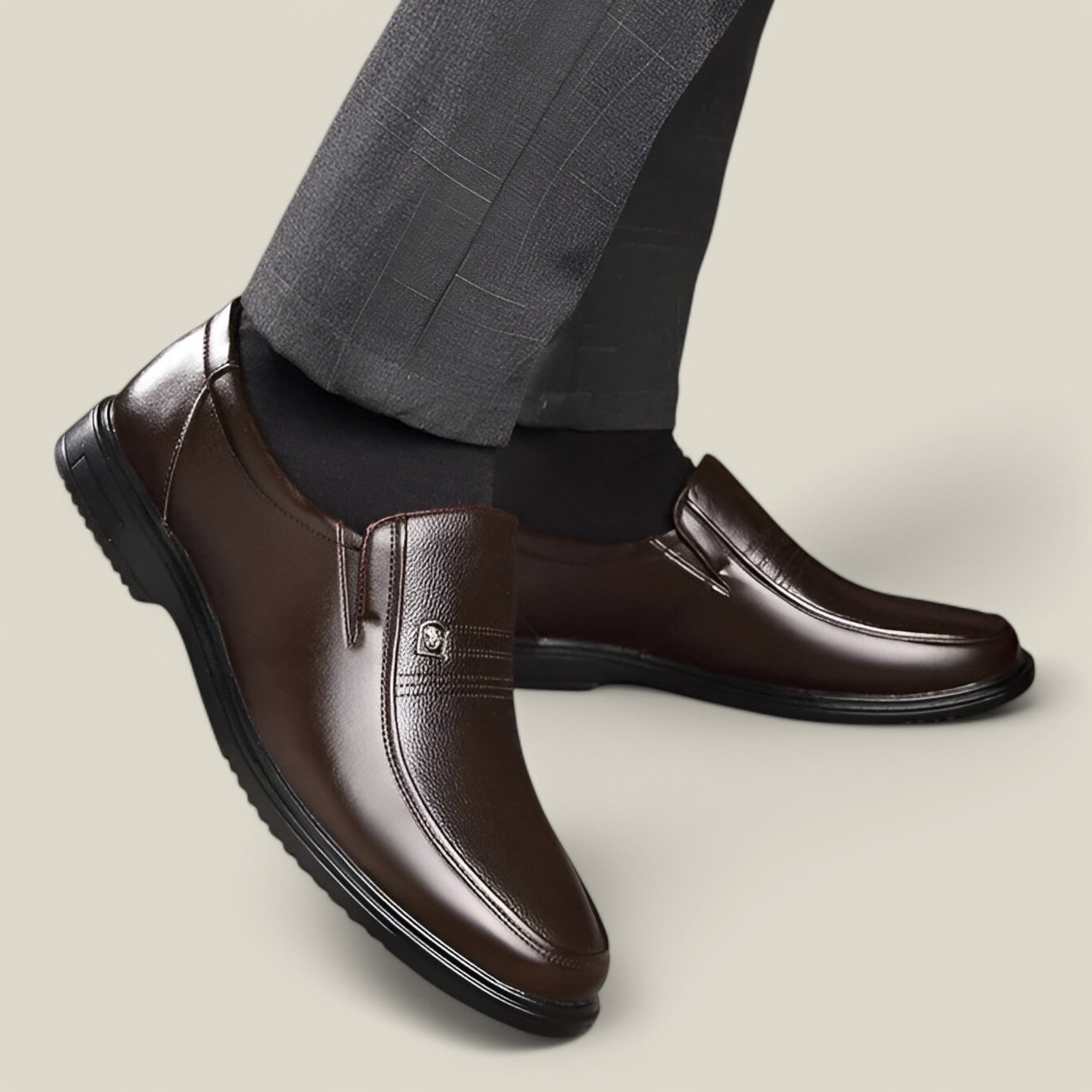 Leon | Mocassins en cuir respirant