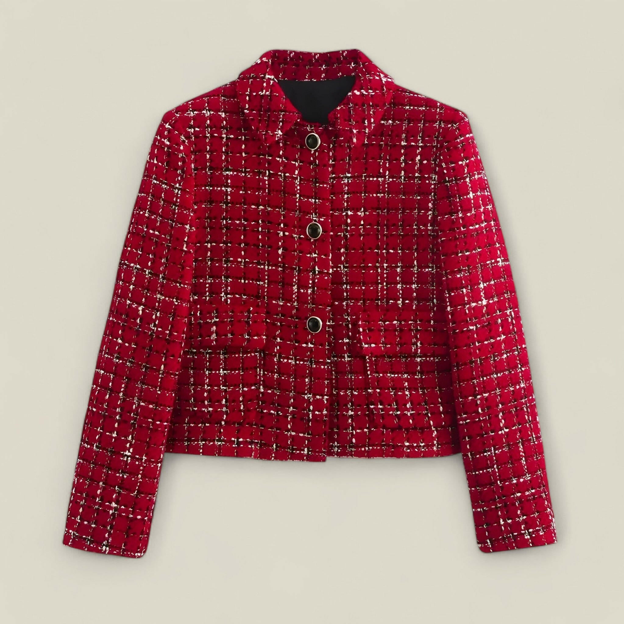 Amélie | Ensemble manteau automne-hiver et jupe courte