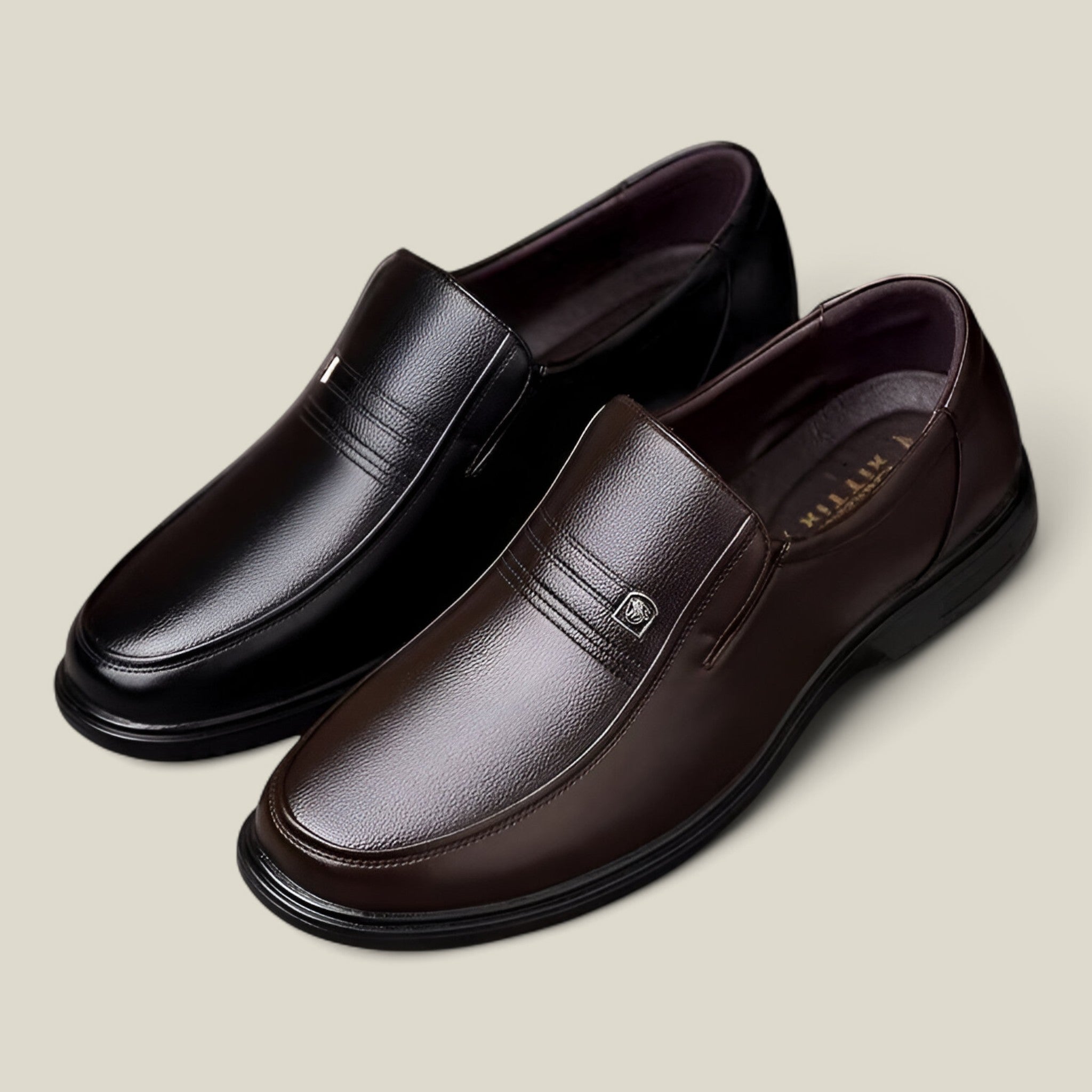 Leon | Mocassins en cuir respirant