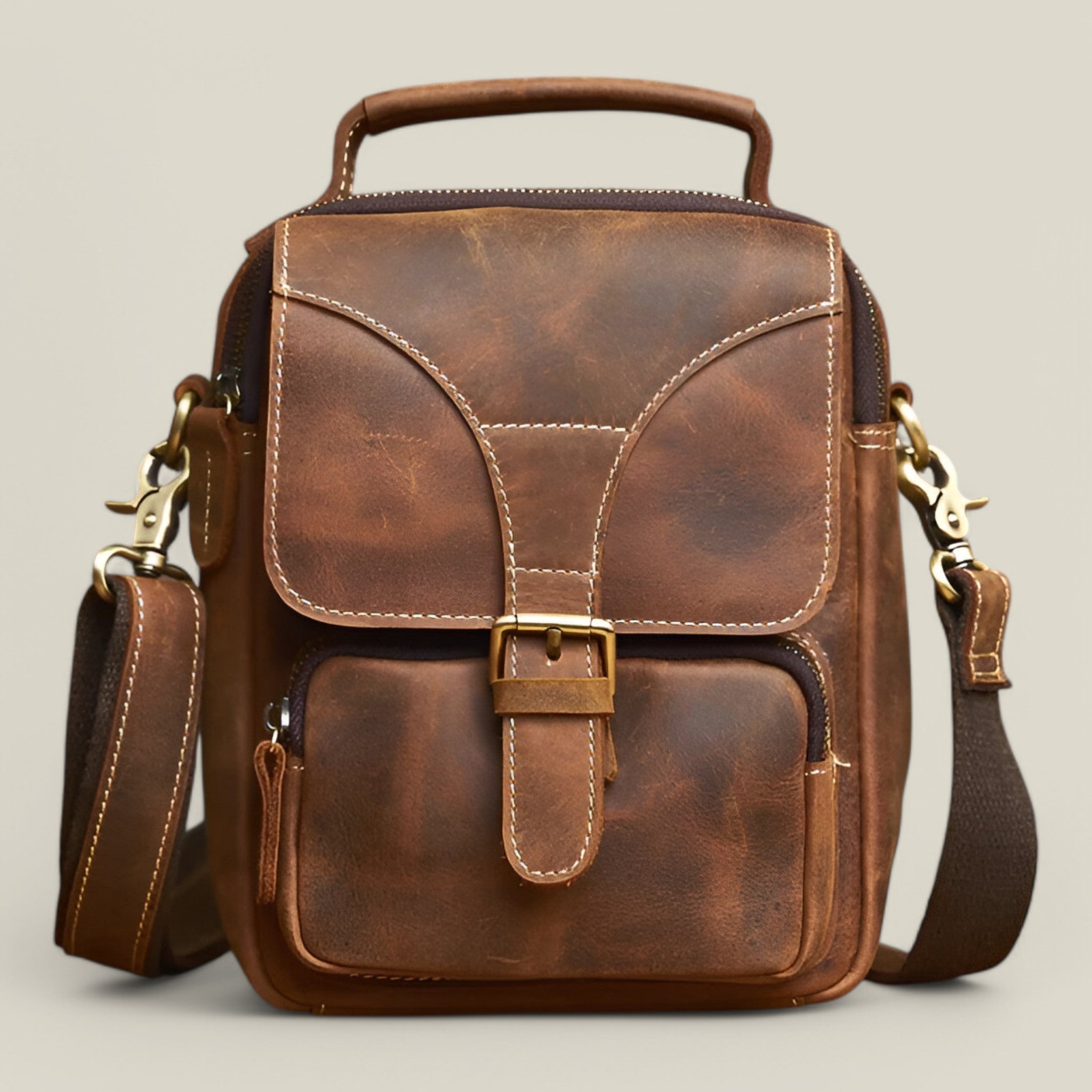 Mack | Sac à bandoulière - Vintage et spacieux