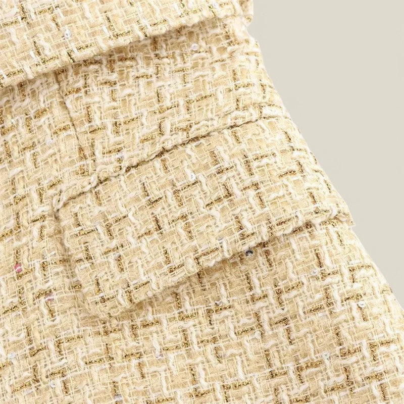 Camille | Haut polyvalent - Style automnal avec texture sophistiquée