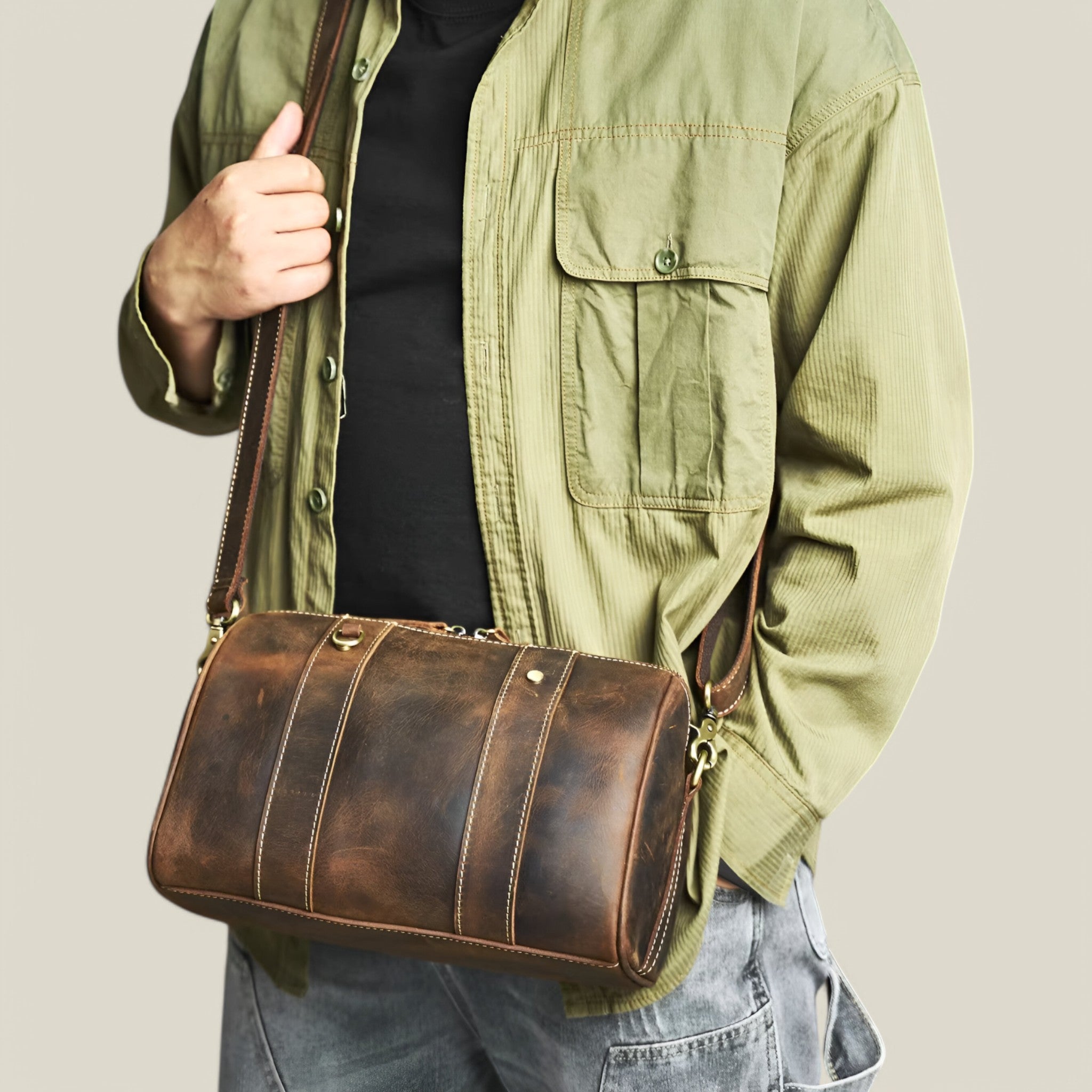 Grayson | Sac Vintage - Compact et polyvalent