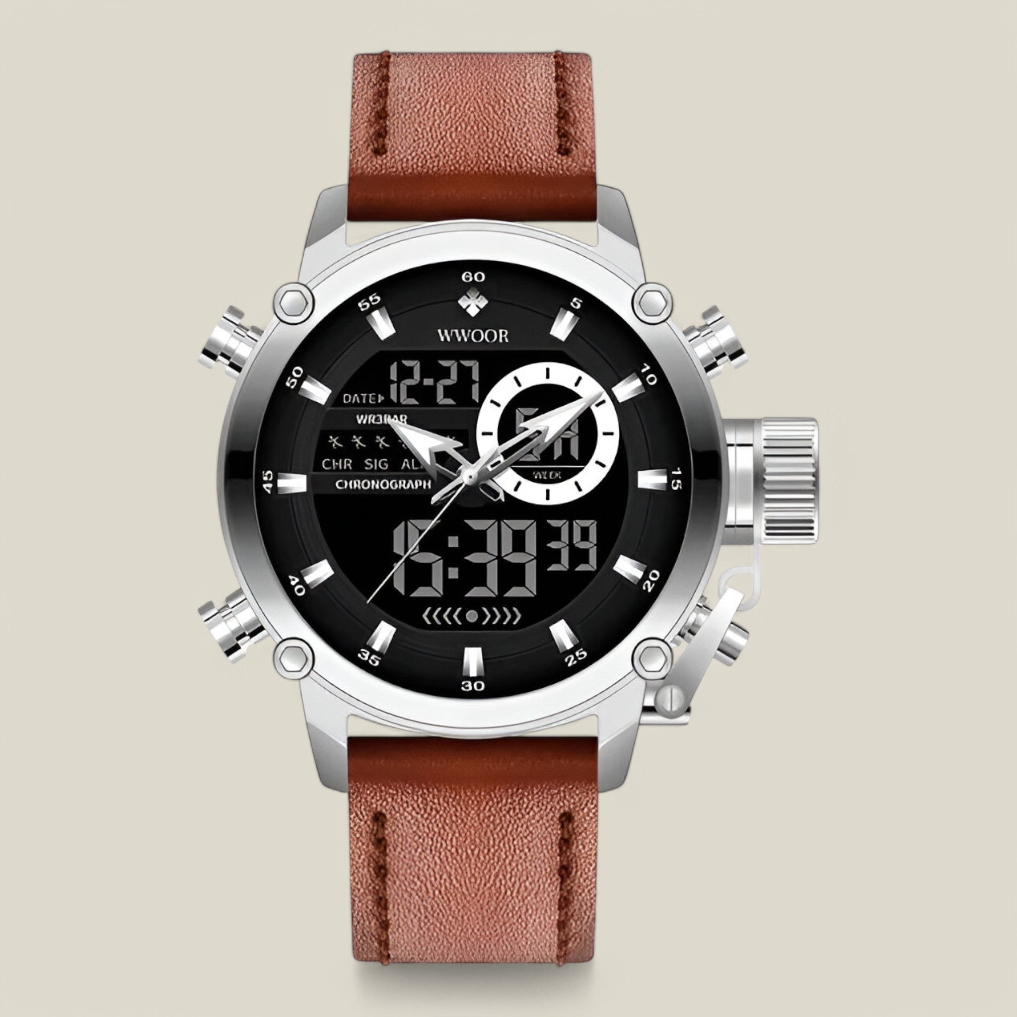Lowen | Montre à quartz marron