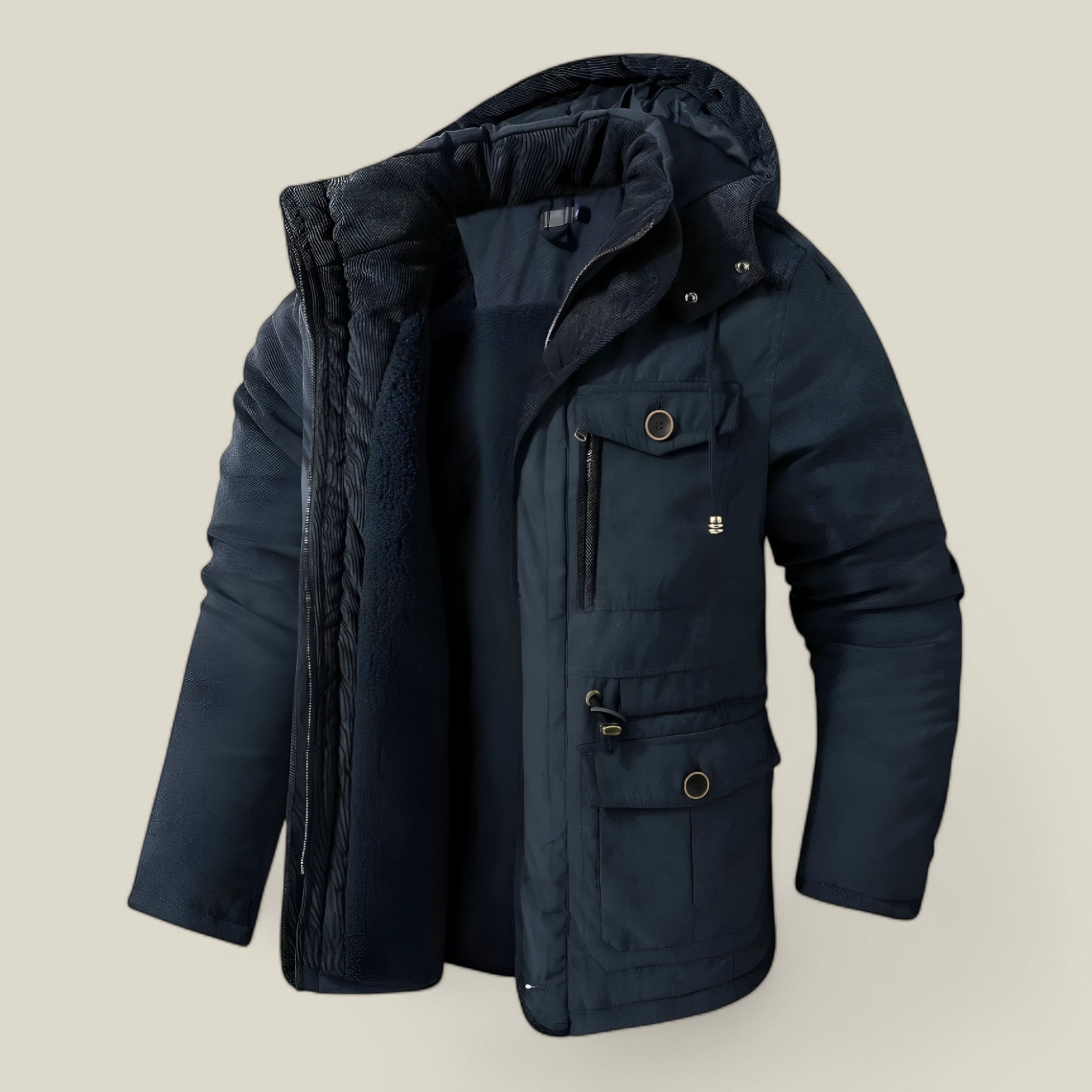 Jake | Veste d'hiver lourde - Durable et protectrice