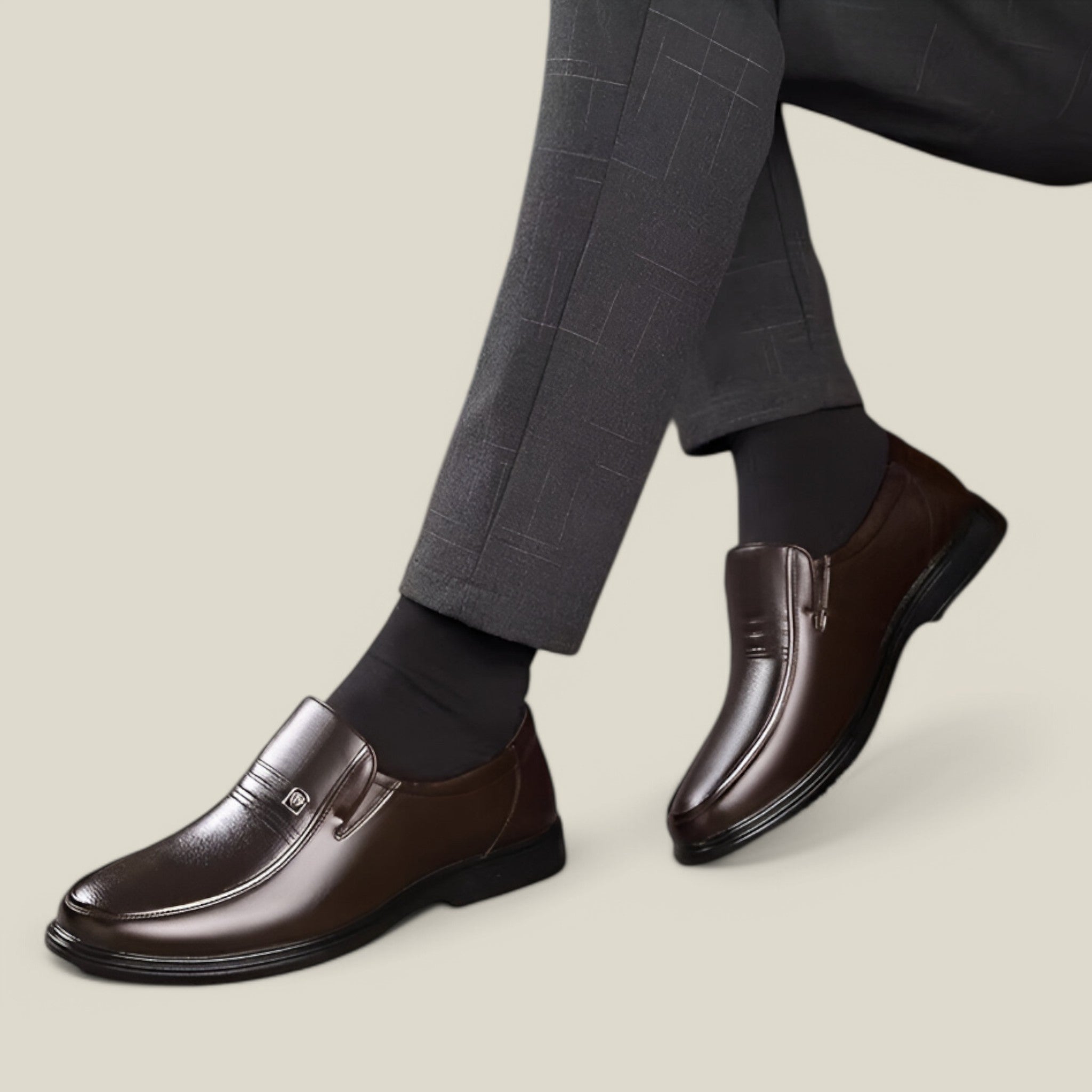 Leon | Mocassins en cuir respirant