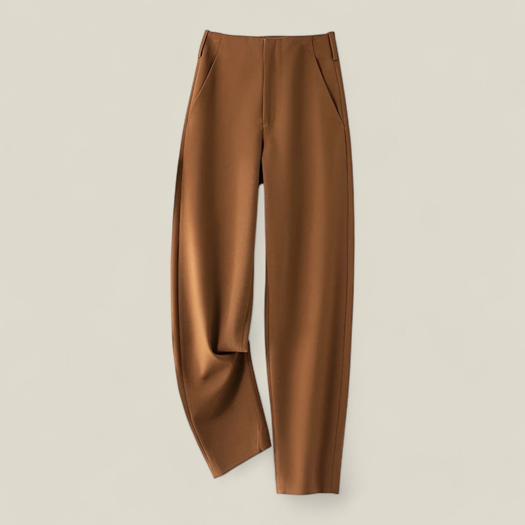 Adele | Pantalons décontractés - Jambe droite élégante