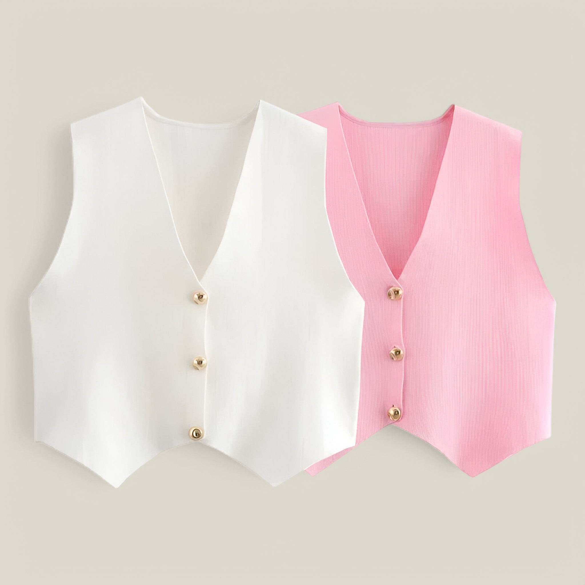 Olivia | Gilet sans manches - Look tendance et polyvalent