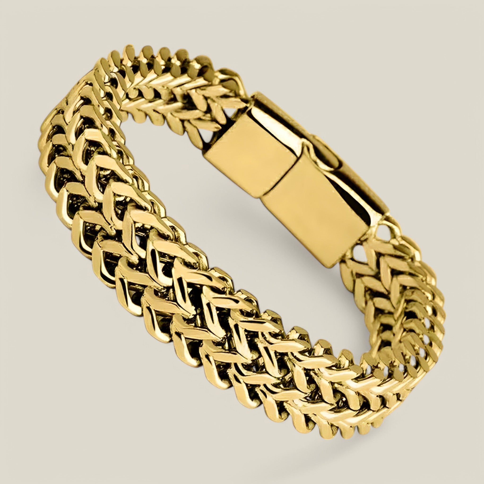 Yanis | Bracelet en acier inoxydable- Élégant et masculin