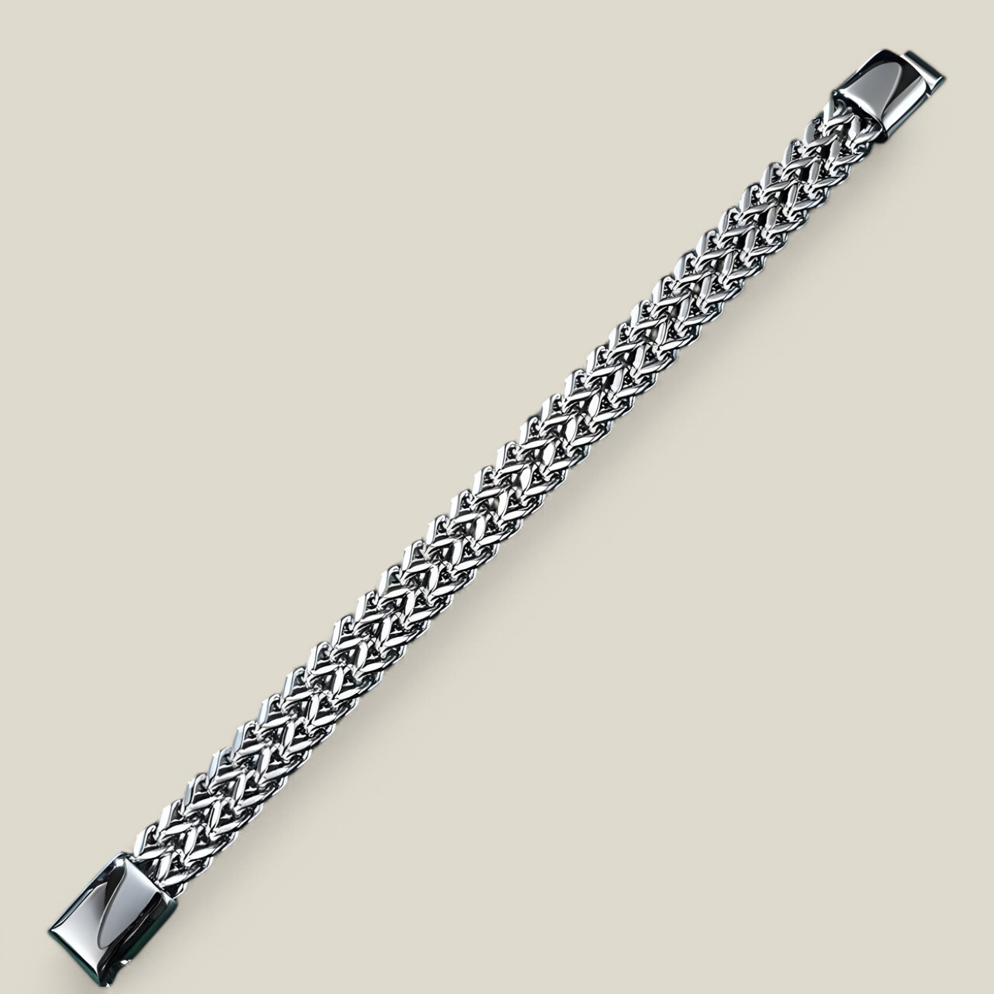 Yanis | Bracelet en acier inoxydable- Élégant et masculin