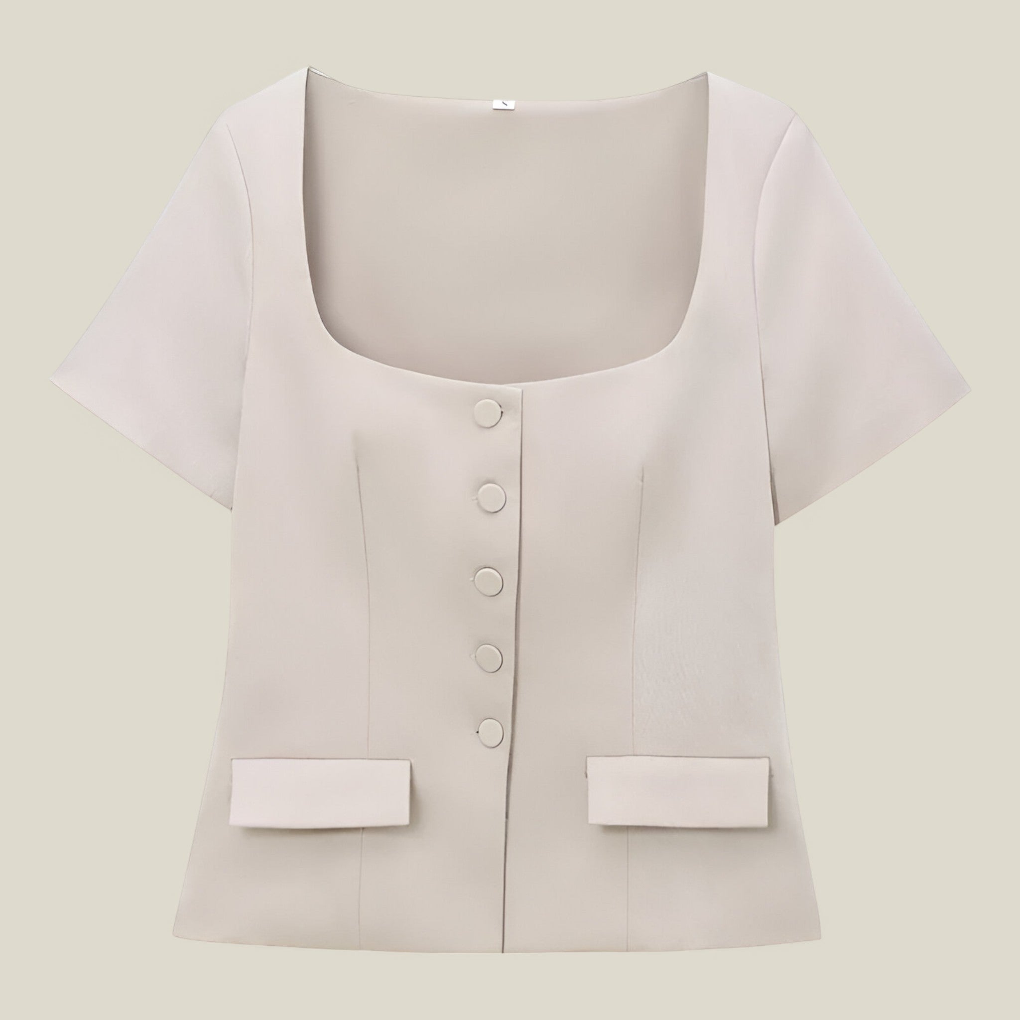 Sophia | Top à encolure carrée - Elégant et chic