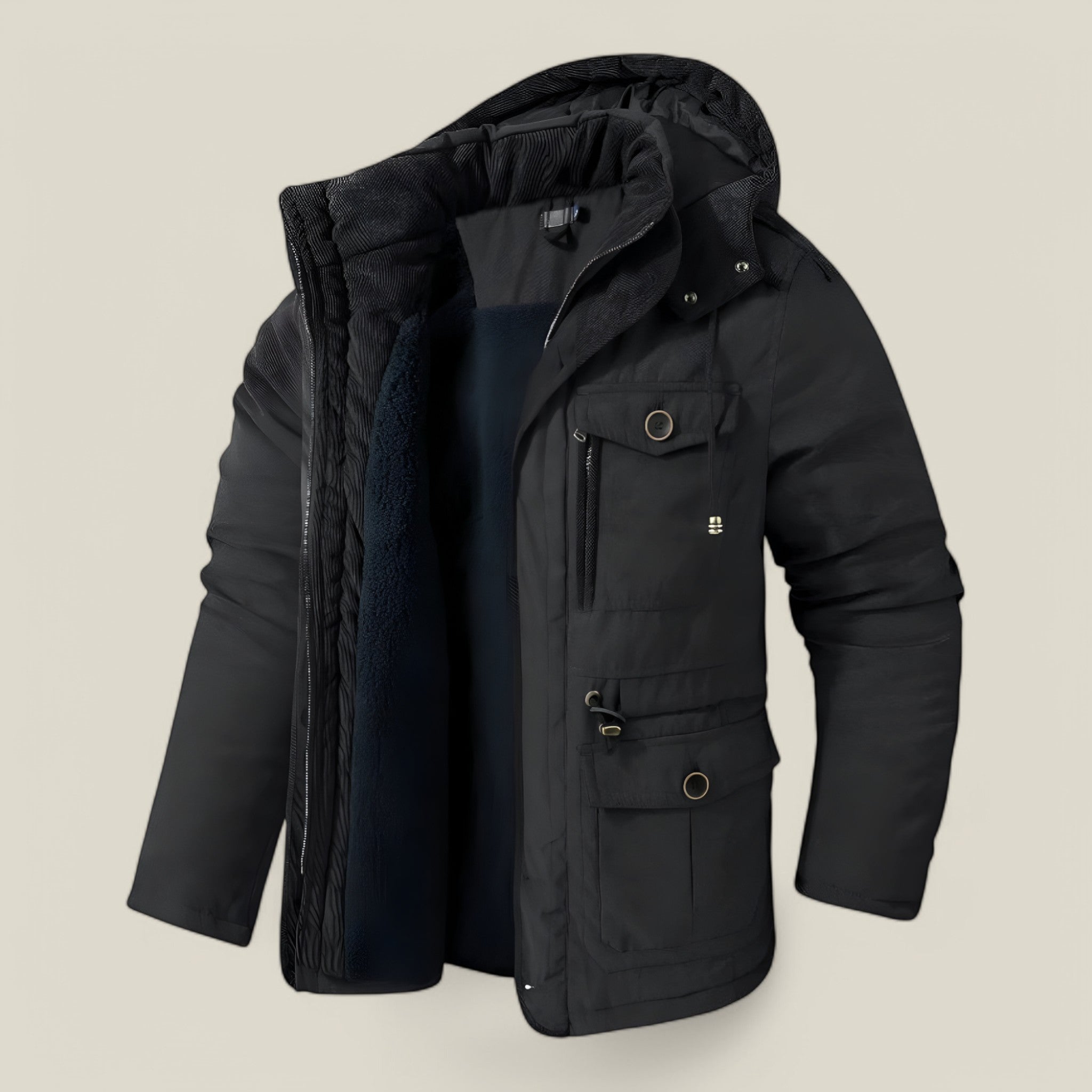 Jake | Veste d'hiver lourde - Durable et protectrice