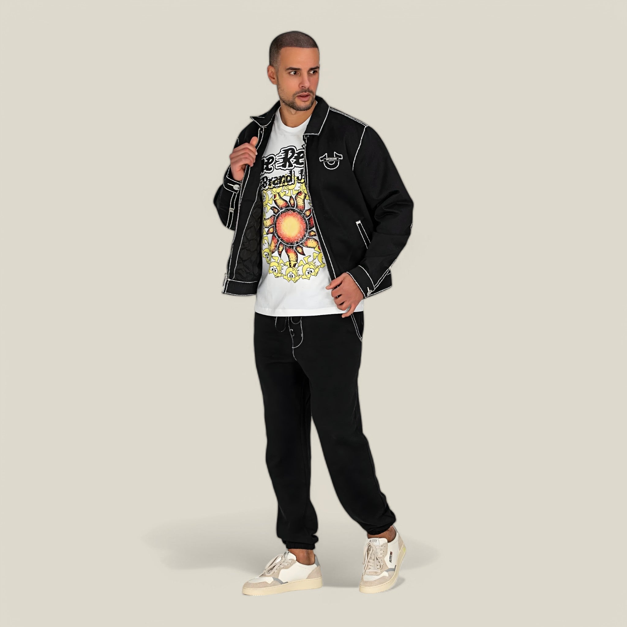 Alex | Veste en jean rétro surdimensionnée