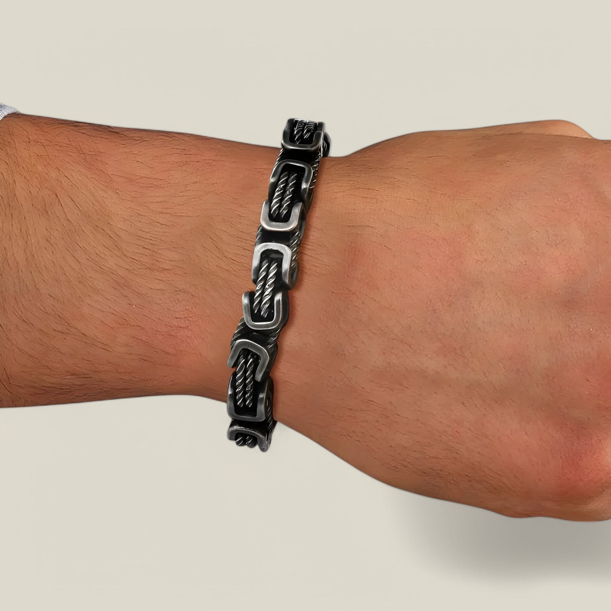 Floris | Bracelet Chunky Byzantin pour Hommes