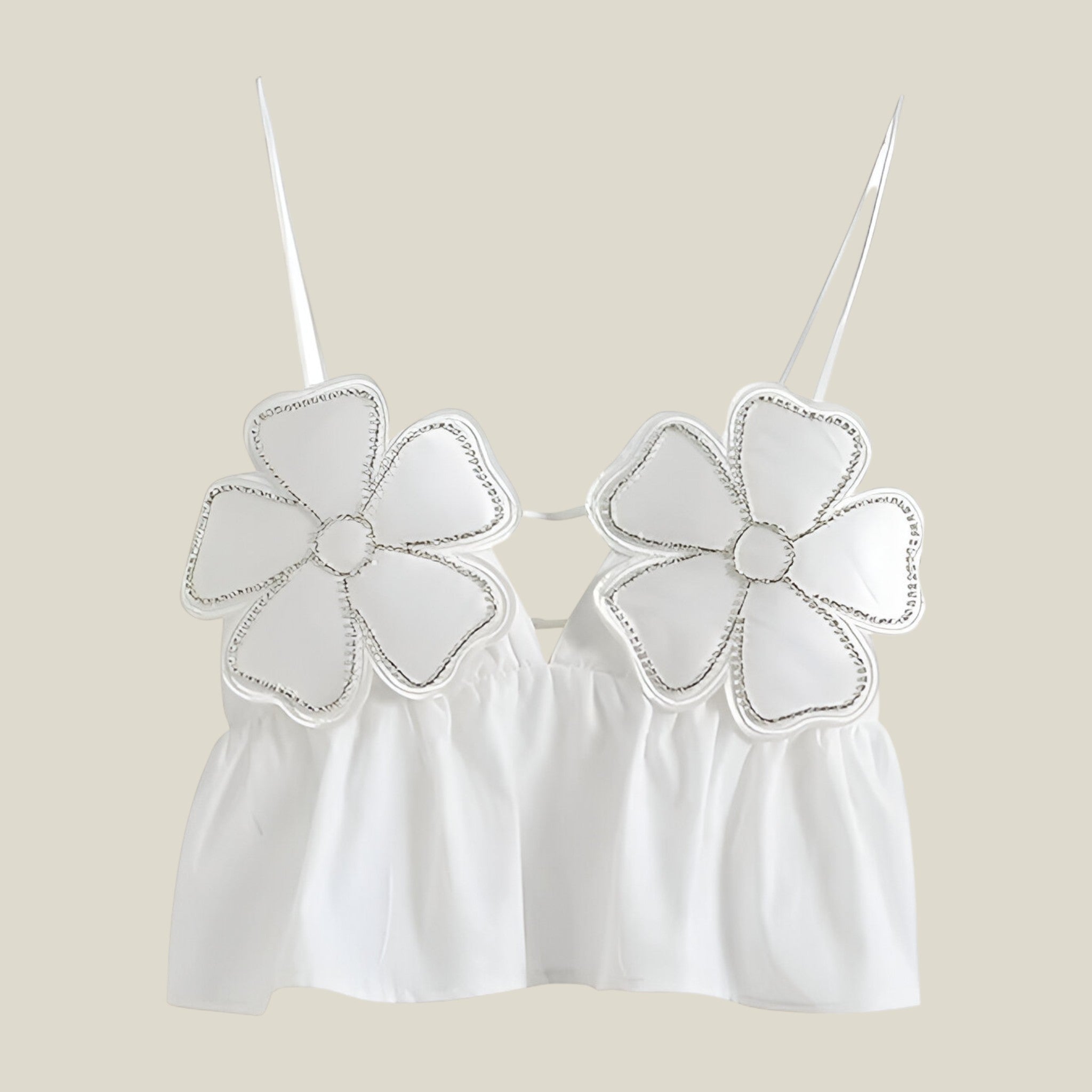Daisy | Crop Top à fleurs - Élégant et sexy