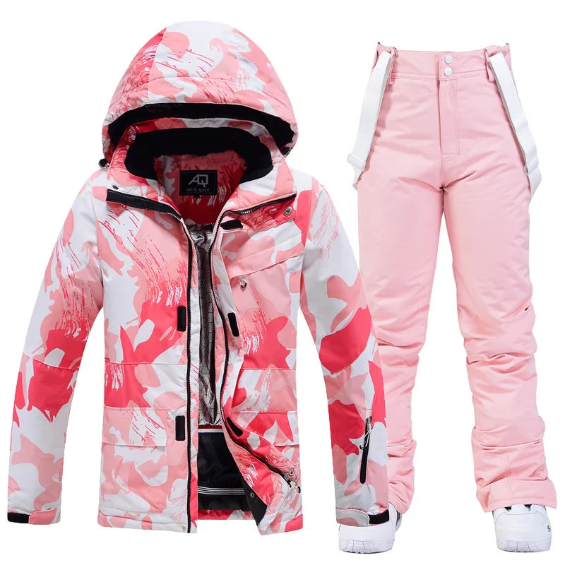 Women's Winter Ski Jacket & Pants Set