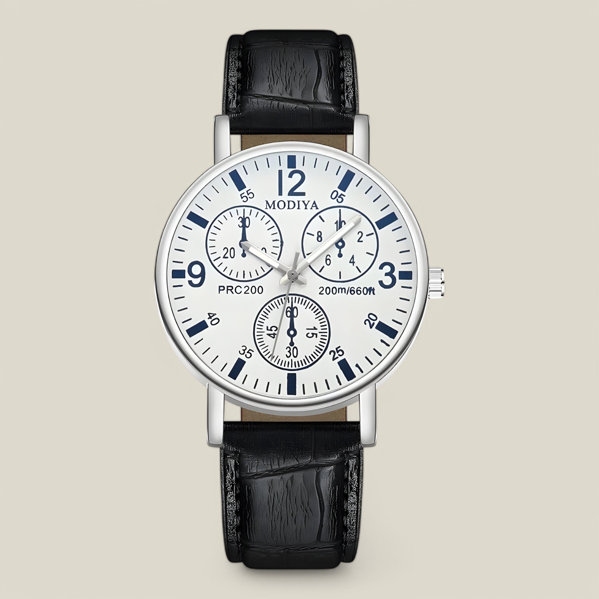 Gani | Montre à Quartz en Cuir Unisexe
