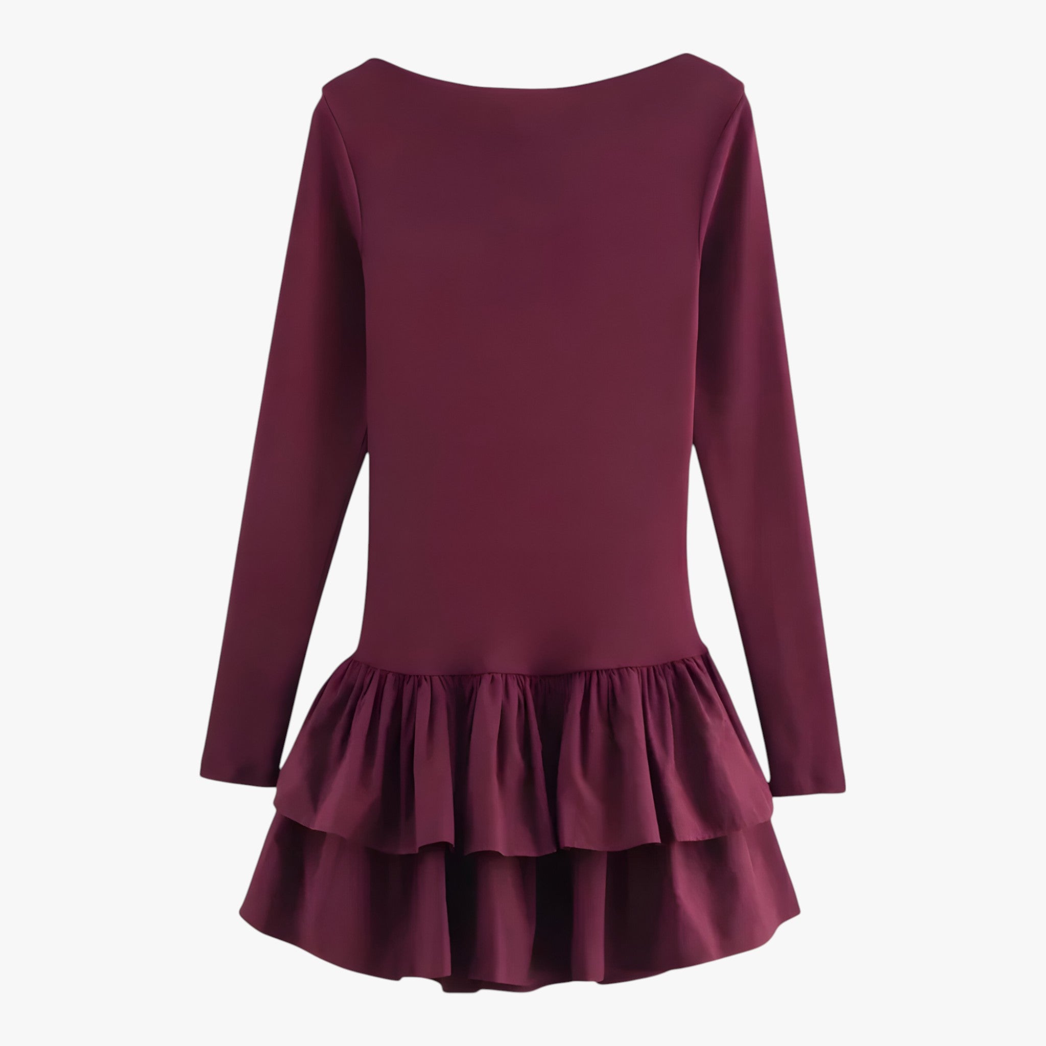 Women's Mini dress with long sleeves – stylish and timeless, the