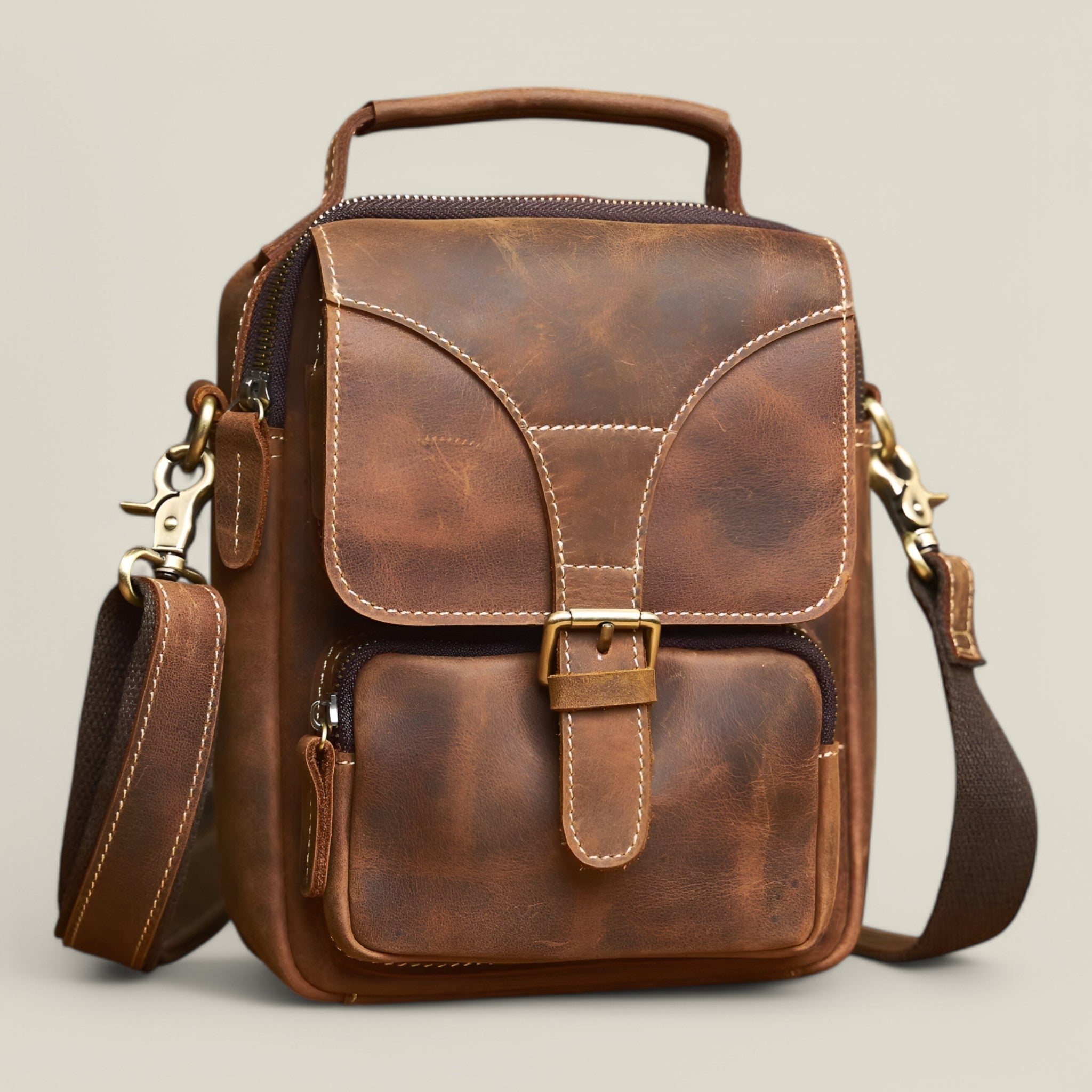 Mack | Sac à bandoulière - Vintage et spacieux