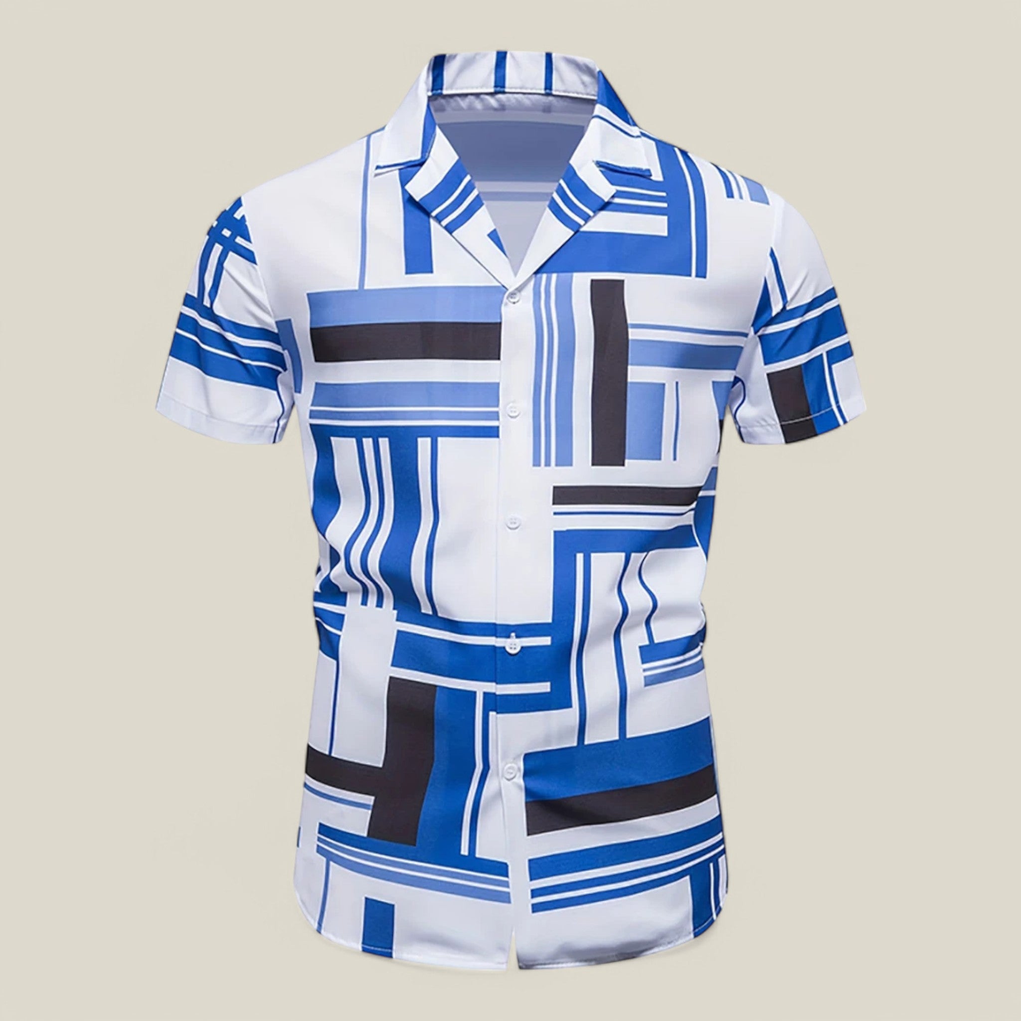 David | Chemise à Carreaux en Coton