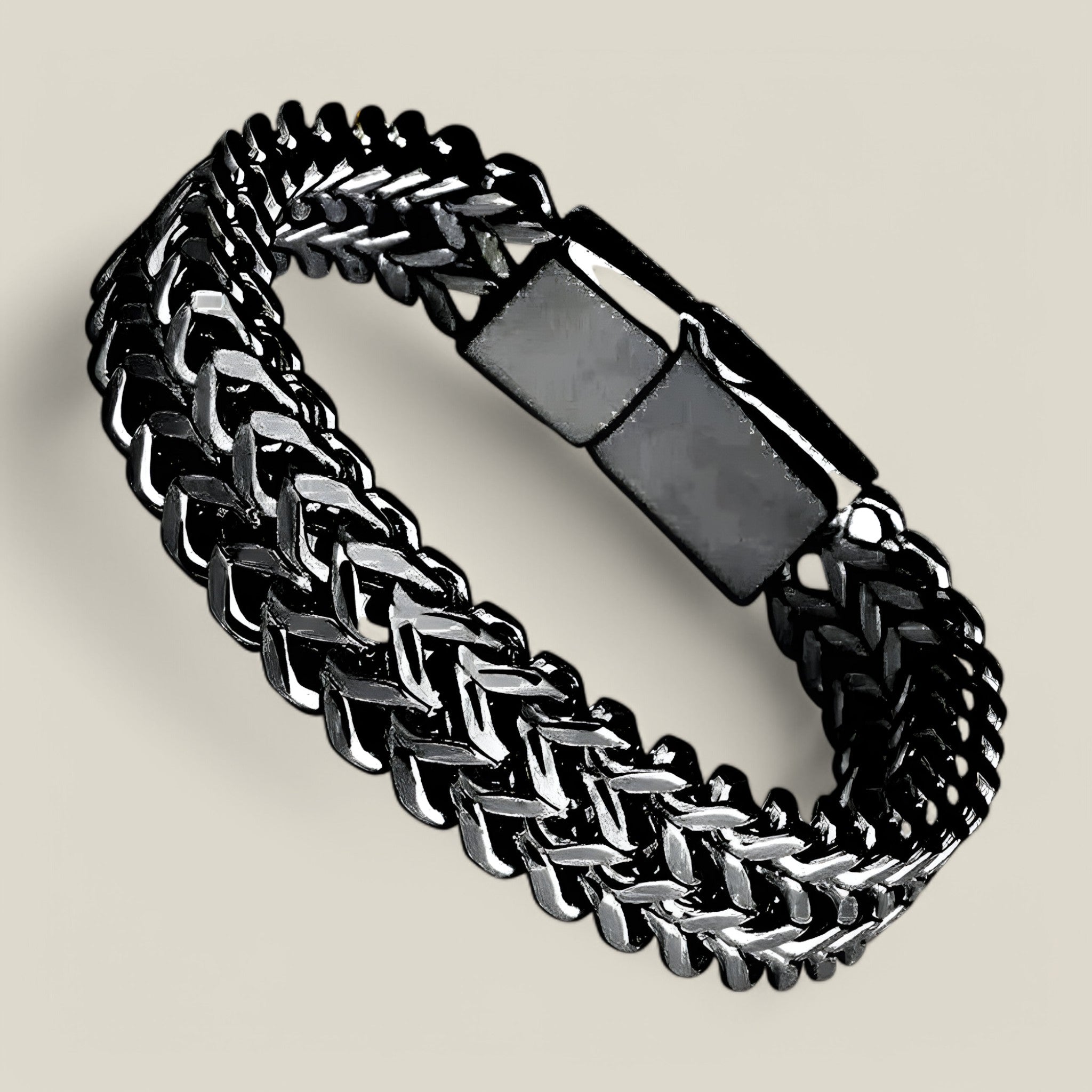 Yanis | Bracelet en acier inoxydable- Élégant et masculin