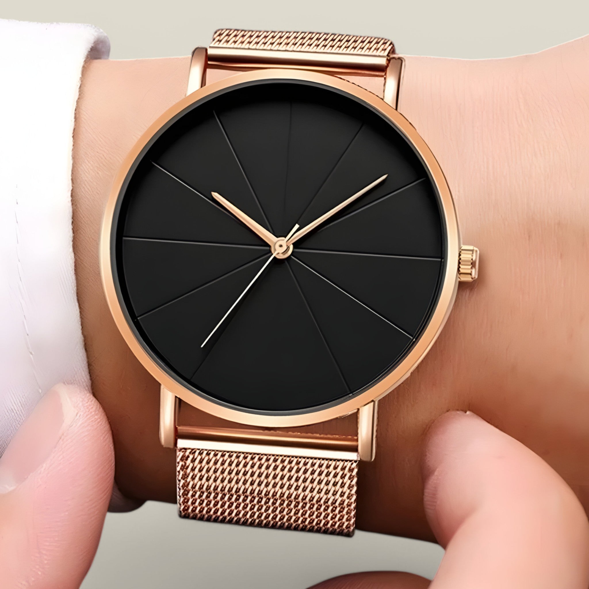 Earl | Montre Ultra-Fine en Quartz pour Homme