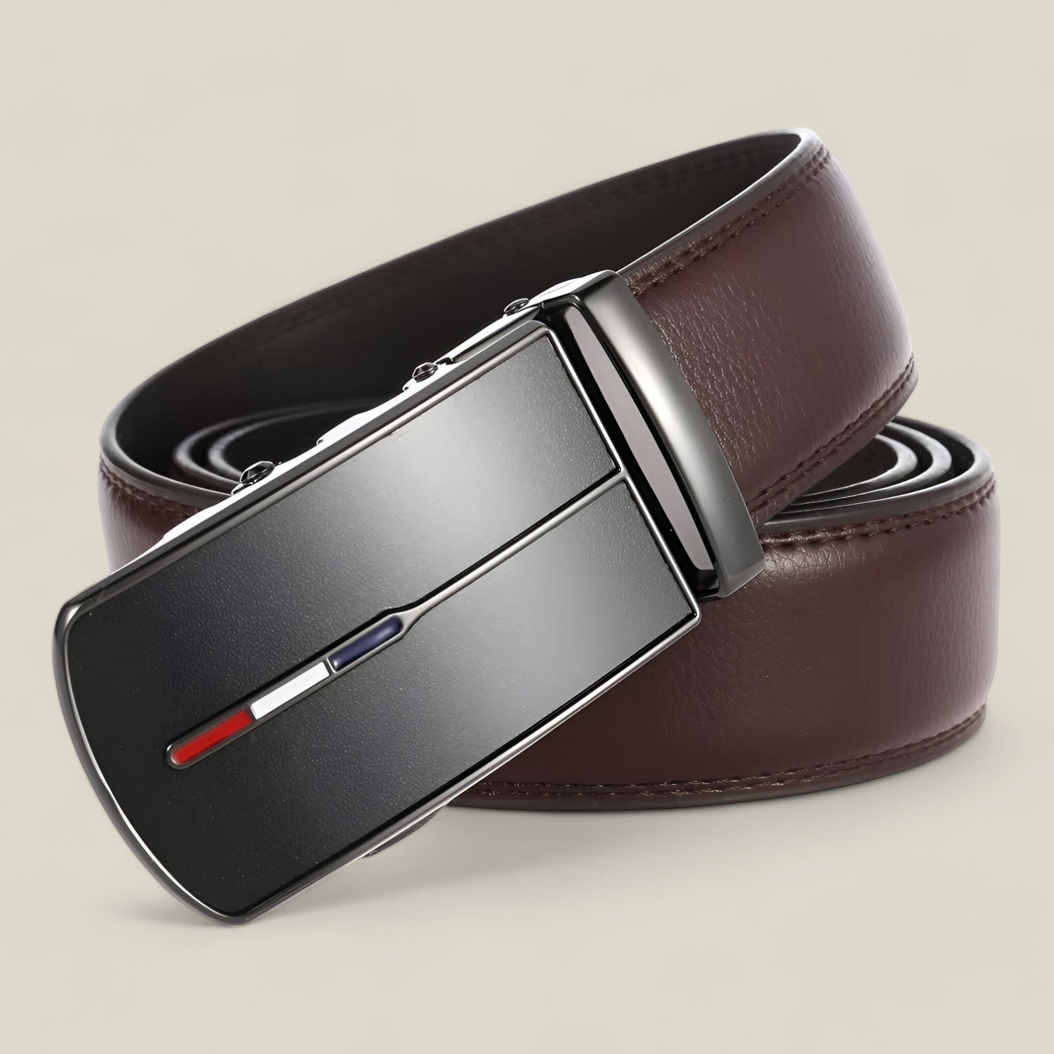 Benjie | Ceinture en cuir de vache - Design épuré et durable