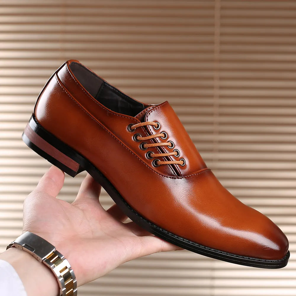 Men's Premium Genuine Leather Oxford Shoes